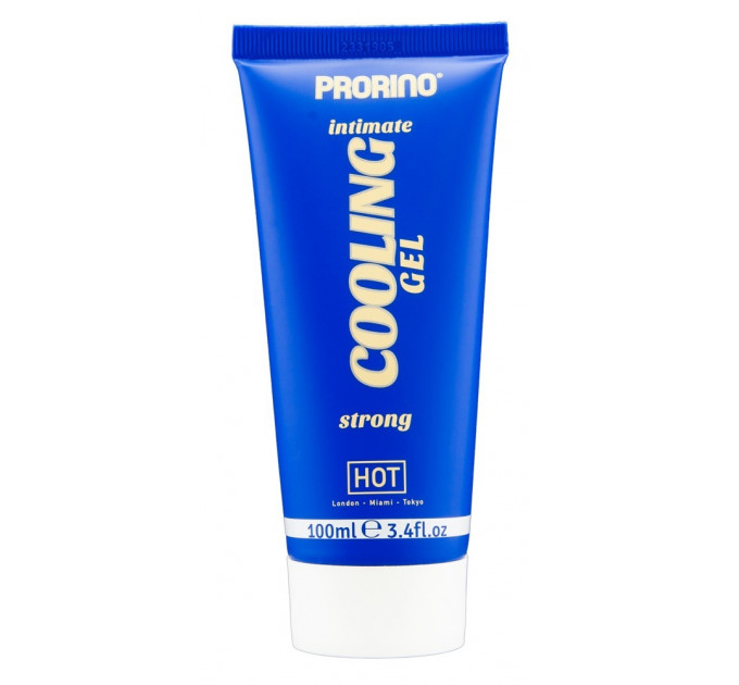 Інтимний гель Hot PRORINO Intimate Strong з ефектом охолодження, 100 мл