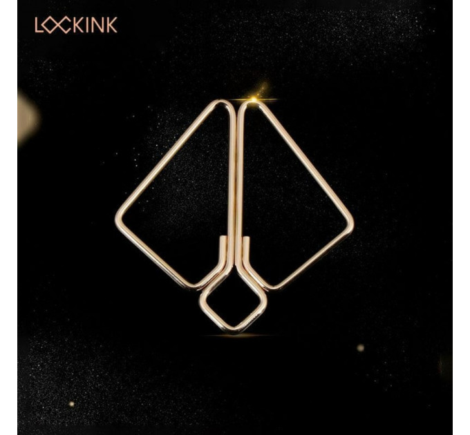 Зажимы для сосков LOCKINK - золотые