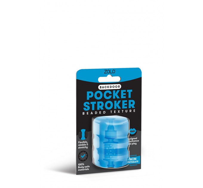 Мастурбатор 2 в 1 ZOLO BACKDOOR POCKET STROKER
