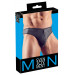 Чоловічі стрінги зі стразами по блискавці Sven Joy Ment Men's String, чорний, M