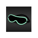 Маска на глаза, светится в темноте NS Novelties GLO BONDAGE BLINDFOLD GREEN