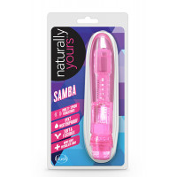 Вібратор гелевий Blush Naturally Yours Samba Pink