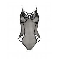 Боді сітка зі вставками мережива MELANIA BODY black S/M - Passion