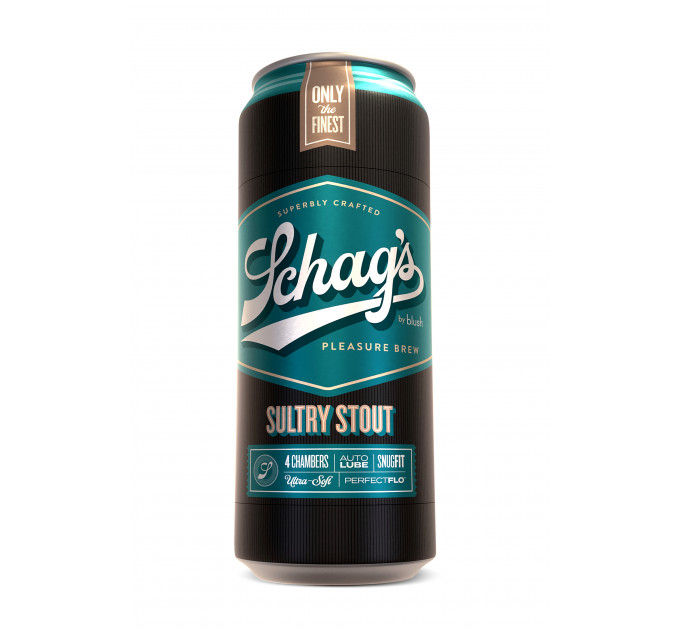 Cамосмазывающийся мастурбатор SCHAG'S SULTRY STOUT FROSTED