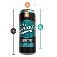 Самозмащувальний мастурбатор SCHAG'S SULTRY STOUT FROSTED