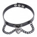 Чекер XR Brands Gothic Heart Adjustable Collar