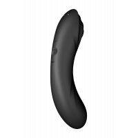 Подвійний вібратор із вакуумною стимуляцією Satisfyer Curvy Trinity 4 чорний