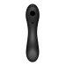 Двойной вибратор с вакуумной стимуляцией SATISFYER CURVY TRINITY 4 BLACK