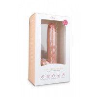 Фаллоимитатор EasyToys Realistic Dildo - 26,5 cm бежевый