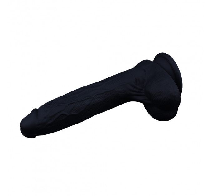Фаллоимитатор на присоске Chisa 8'' Naked Legend Moocher 8 BLACK