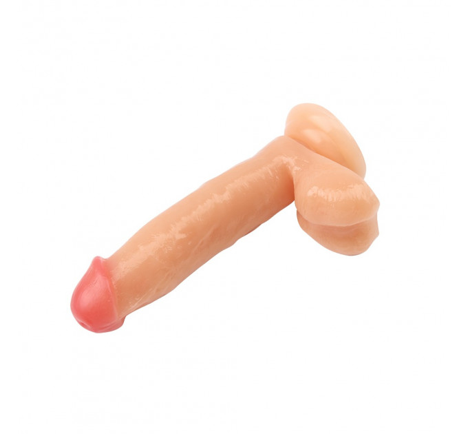 Фаллоиммитатор реалистичный Chisa Keep Love Cute Dildo на присоске, бежевый