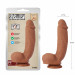 Фаллоимитатор реалистичный с присоской Chisa T-Skin ReaL Sensualism, коричневый