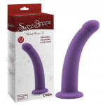 Фалоімітатор універсальний на присосці Chisa Sweet Breeze Bend Over L, фіолетовий