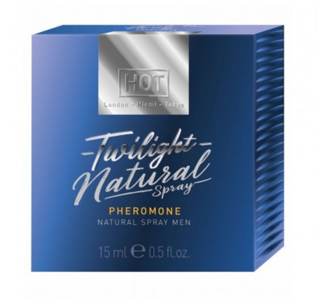 Спрей з феромонами чоловічий без запаху HOT Twilight Pheromone Natural Spray men 15 мл