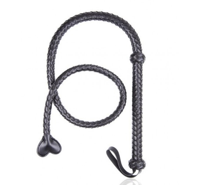 Кнут длинный DS Fetish Whip Long Black