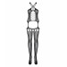 Комбинезон Obsessive BODYSTONKING G313 черный SML
