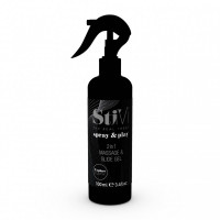 Лубрикант та масажний гель HOT StiVi Spray&Play 2в1, 100 мл