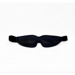 Маска экокожа с вырезом Blindfold, черная