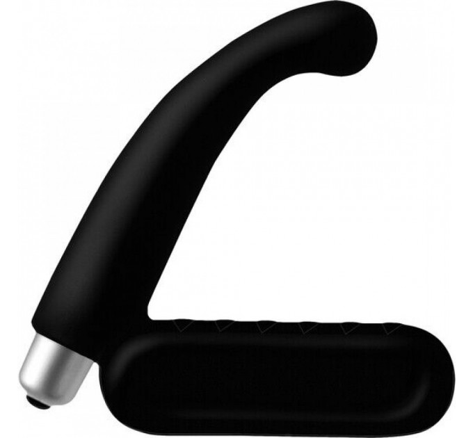 Масажер простати Joystick Prostata Booster Pro, з вібрацією, чорний, 13 х 3 см