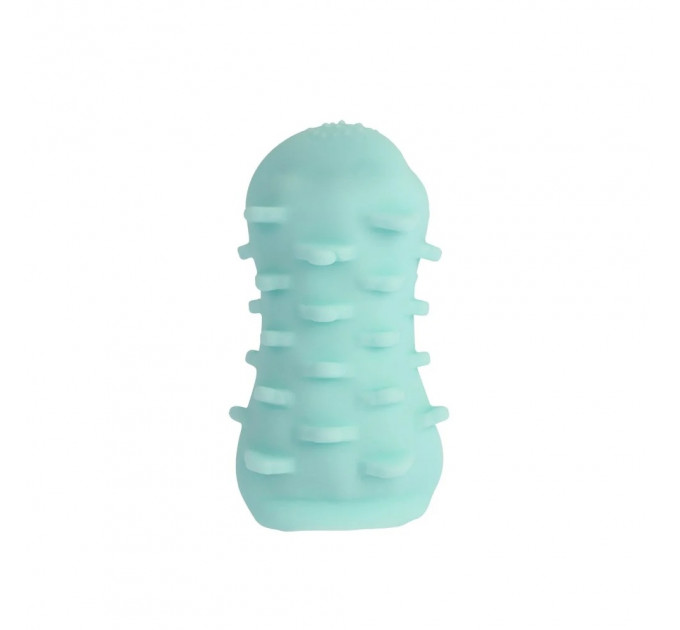Мастурбатор яйцо Chisa COSY Stamina, голубой, 8 х 4 см