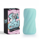 Мастурбатор яйцо Chisa COSY Stamina, голубой, 8 х 4 см