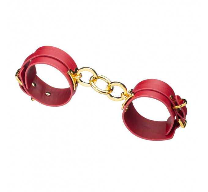 Набор BDSM Чемодан Желаний кожанный красный Kinky Tools Set UPKO