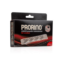 Збудливий порошок для жінок ERO PRORINO black line libido powder concentrate (в упаковці 7 шт. стиків по 5 гр)