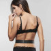 Пояс для чулок Bijoux Indiscrets MAZE, из экокожи, черный, One Size