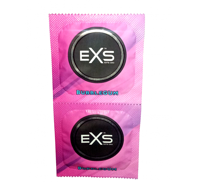 Презерватив EXS Flavoured Bubblegum со вкусом жевательной резинки (цена за 10 шт.)