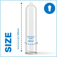 Презервативи Pasante King Size condoms 60 мм (ціна за 6 шт.)