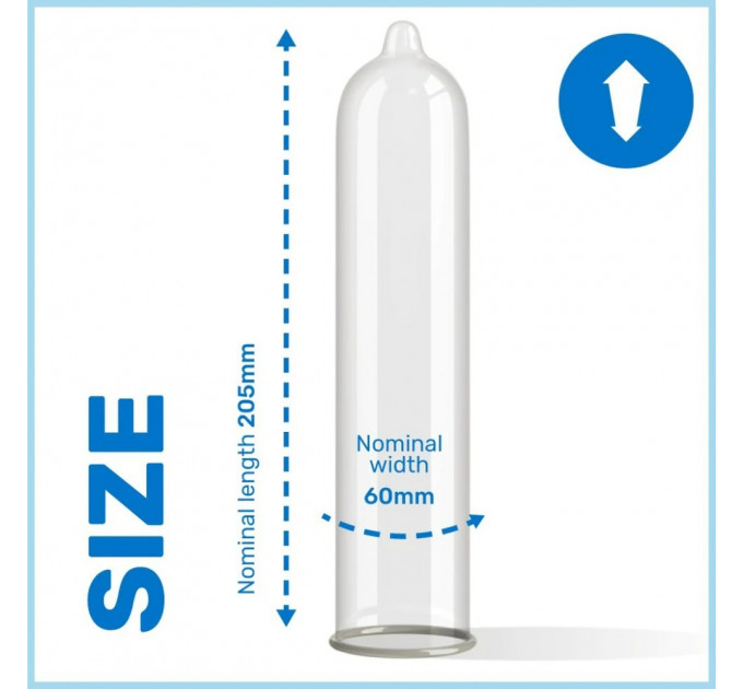 Презервативи Pasante King Size condoms 60 мм (ціна за 6 шт.)