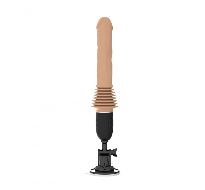 Реалистичный вибратор с фрикциями Chisa Fierce Euphoria Asmodeus с пультом, 30 см х 4.2 см