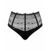 Сексуальные стринги на высокой талии Obsessive Sharlotte panties black L/XL