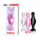 Стеклянная Анальная пробка 4,5"Glass Romance Clear