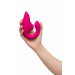 Стимулятор точки G и клитора Womanizer Blend Pink вакуум и вибрация, ярко розовый