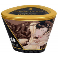 Свічка для масажу Shunga Massage Candle Intoxicating Chocolate з ароматом шоколаду, 170 мл