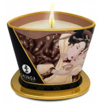 Свеча для массажа Shunga Massage Candle Intoxicating Chocolate с ароматом шоколада, 170 мл