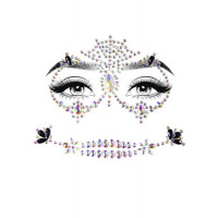 Прикраси для обличчя Leg Avenue Calavera face jewels sticker O/S
