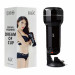 Мастурбатор Вагина в черной колбе Chisa MX DREAM of CUP с вибрацией