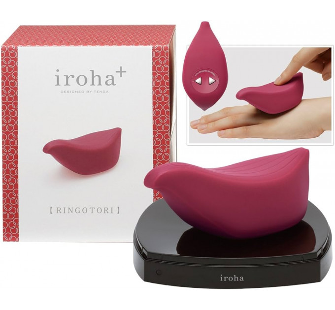 Вибратор для клитора Iroha+ Tori Tenga, медицинский силикон, розовый