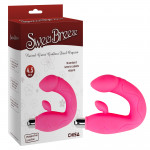 Вибратор двойной стимуляции Chisa Sweet Breeze для точки G и клитора, розовый