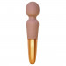 Вибратор микрофон Sweet Em Velvet Lure, 28 режимов вибрации, бежевый с золотом