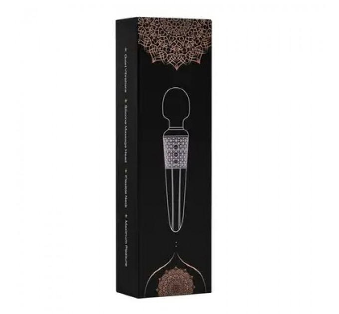 Вибратор микрофон Sweet Em Velvet Lure, 28 режимов вибрации, бежевый с золотом