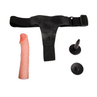 Жіночий страпон реалістичний - Strap-On, PVC Material, Fresh