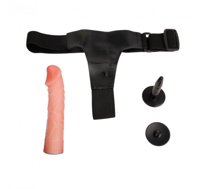 Жіночий страпон реалістичний - Strap-On, PVC Material, Fresh