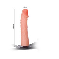 Жіночий страпон реалістичний - Strap-On, PVC Material, Fresh