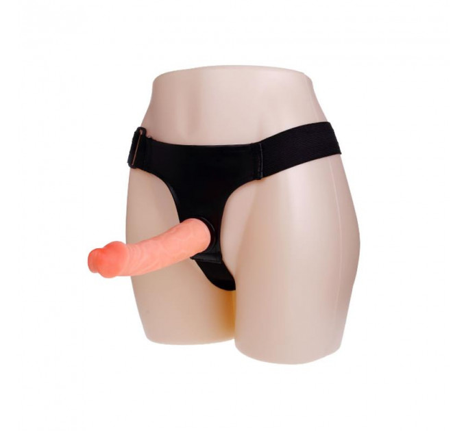 Жіночий страпон реалістичний - Strap-On, PVC Material, Fresh