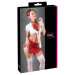 Костюм школьницы в клетку Cottelli Collection Schoolgirl Set с глубоким декольте, M