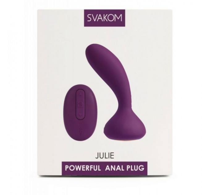Масажер простати Svakom Julie, Purple
