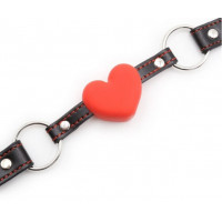 Кляп сердце Silicone Luxury Fetish